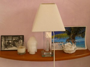 Des objets déco blancs pour illuminer le tout !