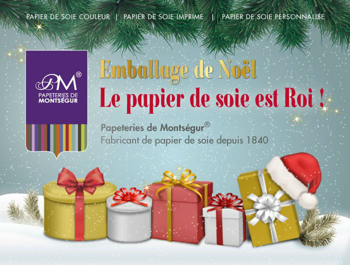 emballage noel papier soie