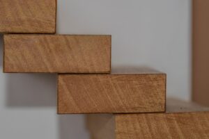escalier en bois