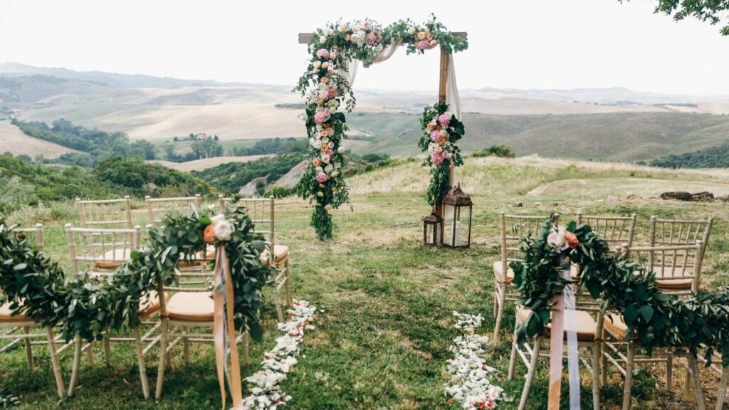 Un mariage champêtre