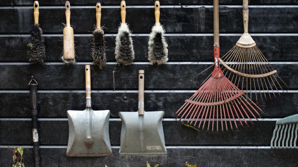 outils de jardin